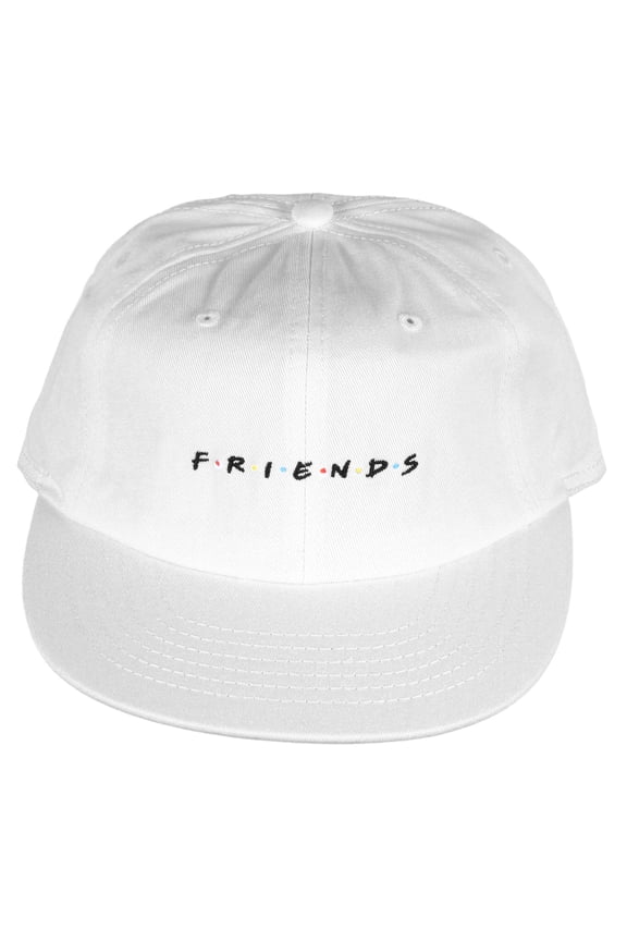 Friends TV Show Embroidered Logo Adjustable Metal Closure Dad Hat Cap