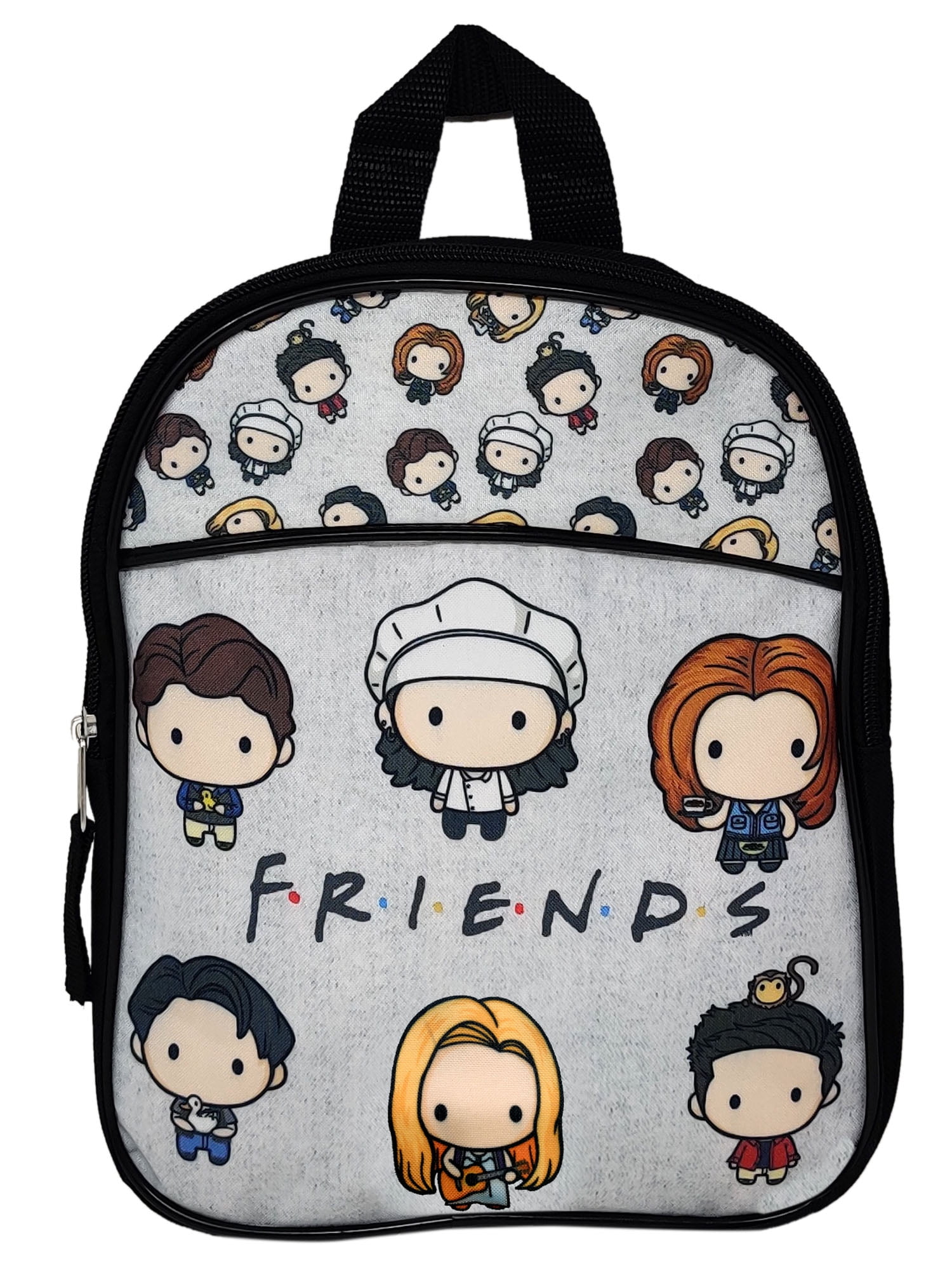Yuanbang Cartoon School Bag Unisex 2D Drawing Backpack for Teenagers Girls Boys Travel Backpack, Kids Unisex, Size: 1 Pack, Blue