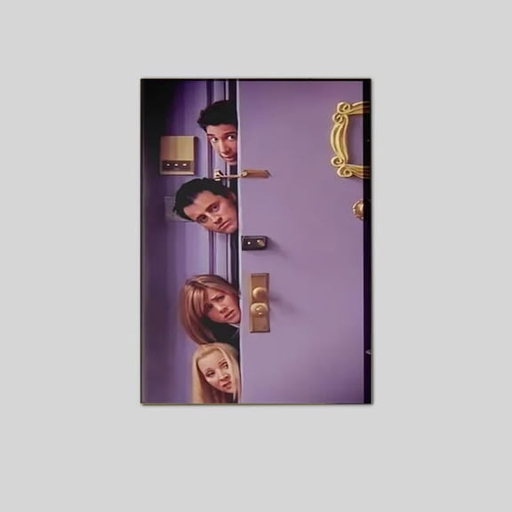 Friends TV Show Poster: Iconic Scene Art Print, Vintage Home Decor Poster Size 24''x36'' Googate