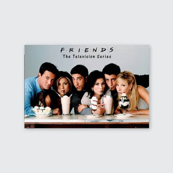 Friends - TV Show Poster / Print (Milkshakes) Poster Size 24''x36'' - The Golden Shop