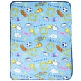 thumbnail image 1 of Friends TV Show Series Icons Allover Design Logo Plush Throw Blanket 46' x 60', 1 of 7