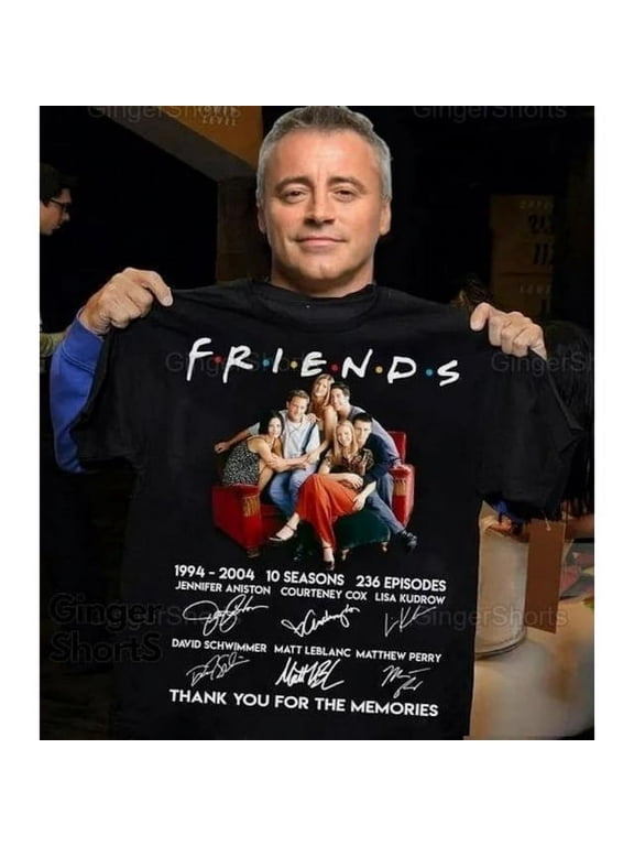 Friends TV Show Shirt, Friends Thank You For The Memories T-Shirt, Chandler Shirt, Rachel, Friends Signatures Shirt, Friends Shirt
