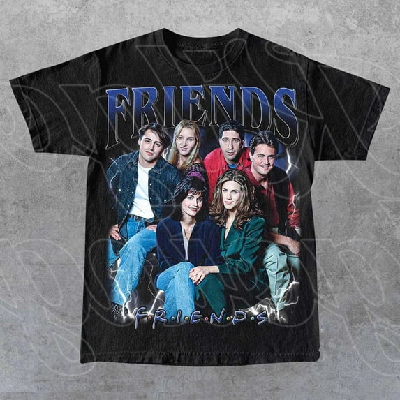 Friends TV Show Vintage T-Shirt, Gift For Woman and Man Unisex T-Shirt