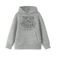 thumbnail image 1 of Friends TV Show We Were On A Break Boy's Athletic Heather Sweatshirt-Large, 1 of 1