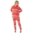thumbnail image 1 of Friends TV Show Womens' Central Perk Ugly Christmas Sweater Holiday Hooded Pajama Union Suit Sleepwear Loungewear, 1 of 6