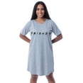 thumbnail image 1 of Friends TV Show Womens' Classic Logo Nightgown Sleep Pajama Shirt, 1 of 5