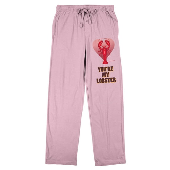Friends (TV) You're My Lobster Women's Pink Sleep Pajama Pants