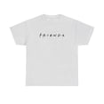thumbnail image 1 of Friends Tee T Shirt TV Gift Cotton American Sitcom New York Ross Chandler - Ash / 2XL, 1 of 4