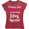 thumbnail image 1 of Friends That Sweat Together Stay Together Workout Women's Tee Shirt, 1 of 4