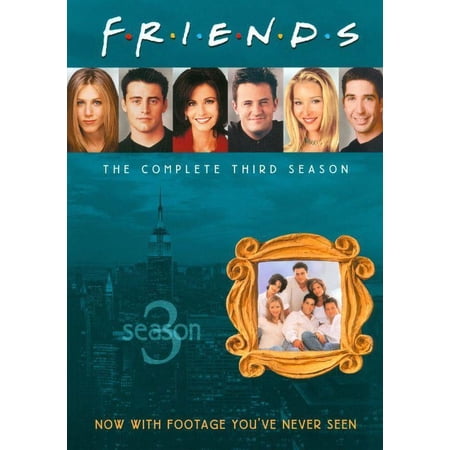 Friends - The Complete Third 3rd Season (DVD, 2014, 4-Disc Set) NEW