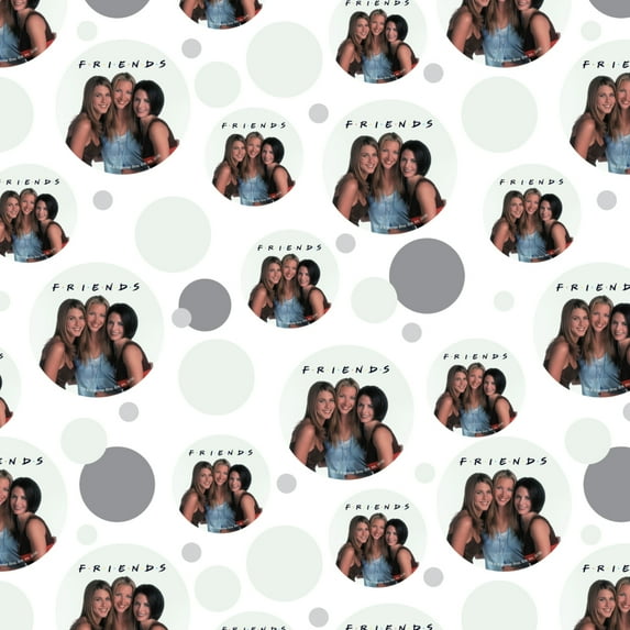 Friends The Girls Premium Gift Wrap Wrapping Paper Roll