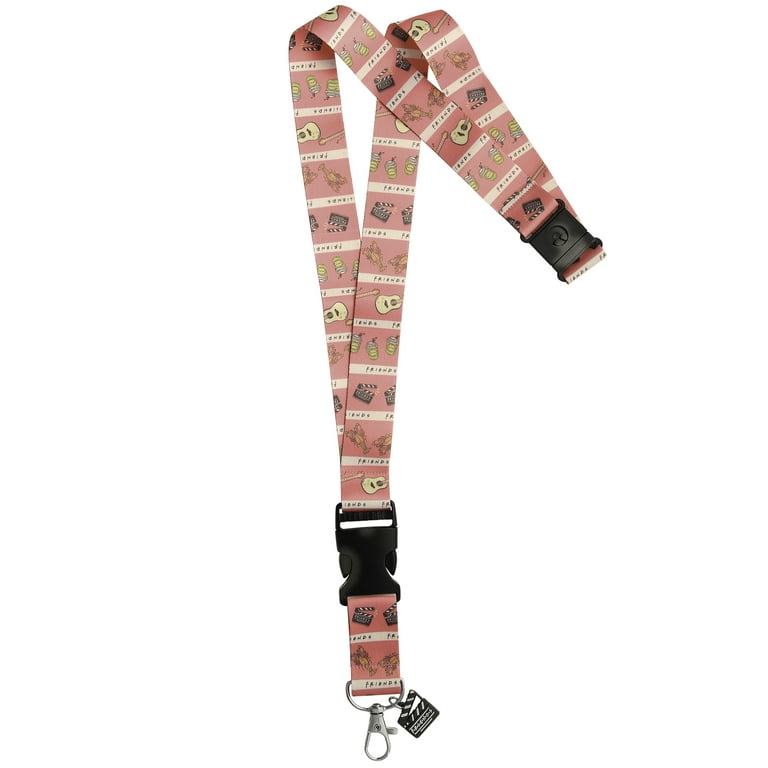 Licensed Warner Brothers, F.R.I.E.N.D.S Theme Lanyard, Detachable