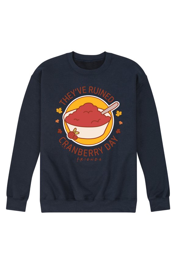 - They've Ruined Cranberry Day - Men's Crew Neck Fleece Pullover