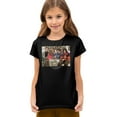 thumbnail image 1 of Friends Throwback Kids T Shirt (Large) for Youth Toddler Boys and Girls, Black, 1 of 5