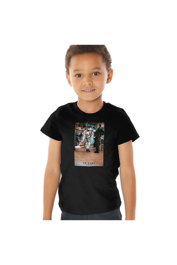 Friends Too Many Clothes Kids T Shirt (2) for Youth Toddler Boys and Girls, Black