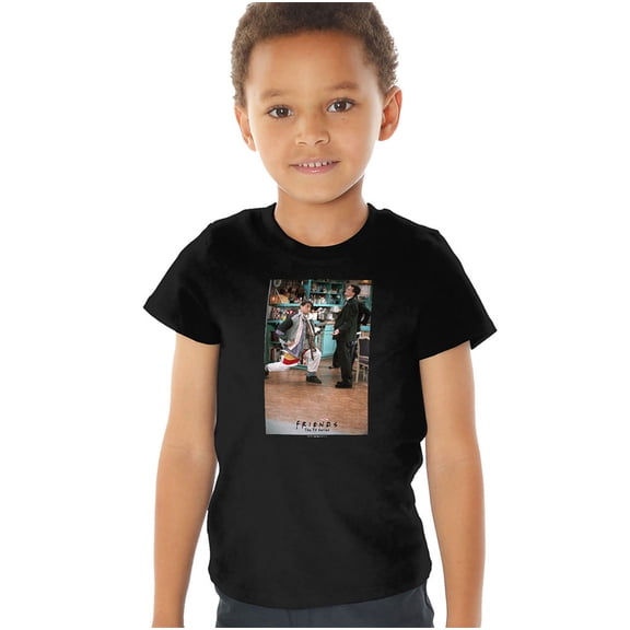 Friends Too Many Clothes Kids T Shirt (3) for Youth Toddler Boys and Girls, Black