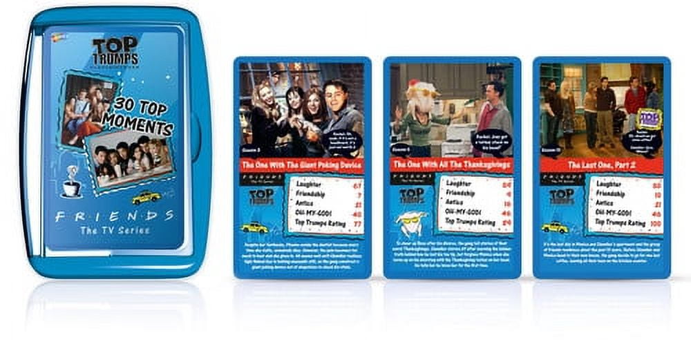 Friends Top Trumps Playing Card Game 
