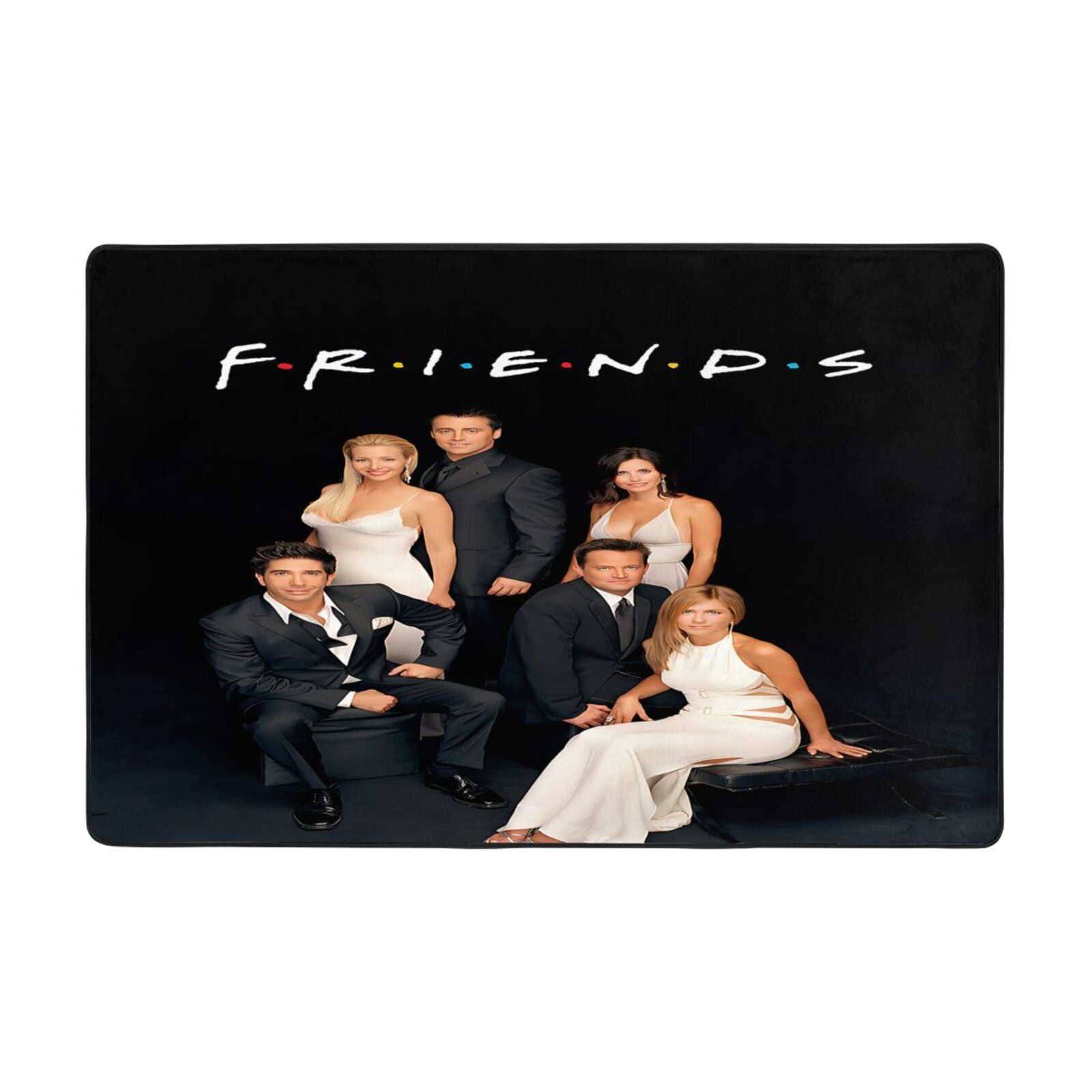 Friends Tv Show Area Rug Cartoon Rugs Non-Slip Soft Carpet Soft Floor ...