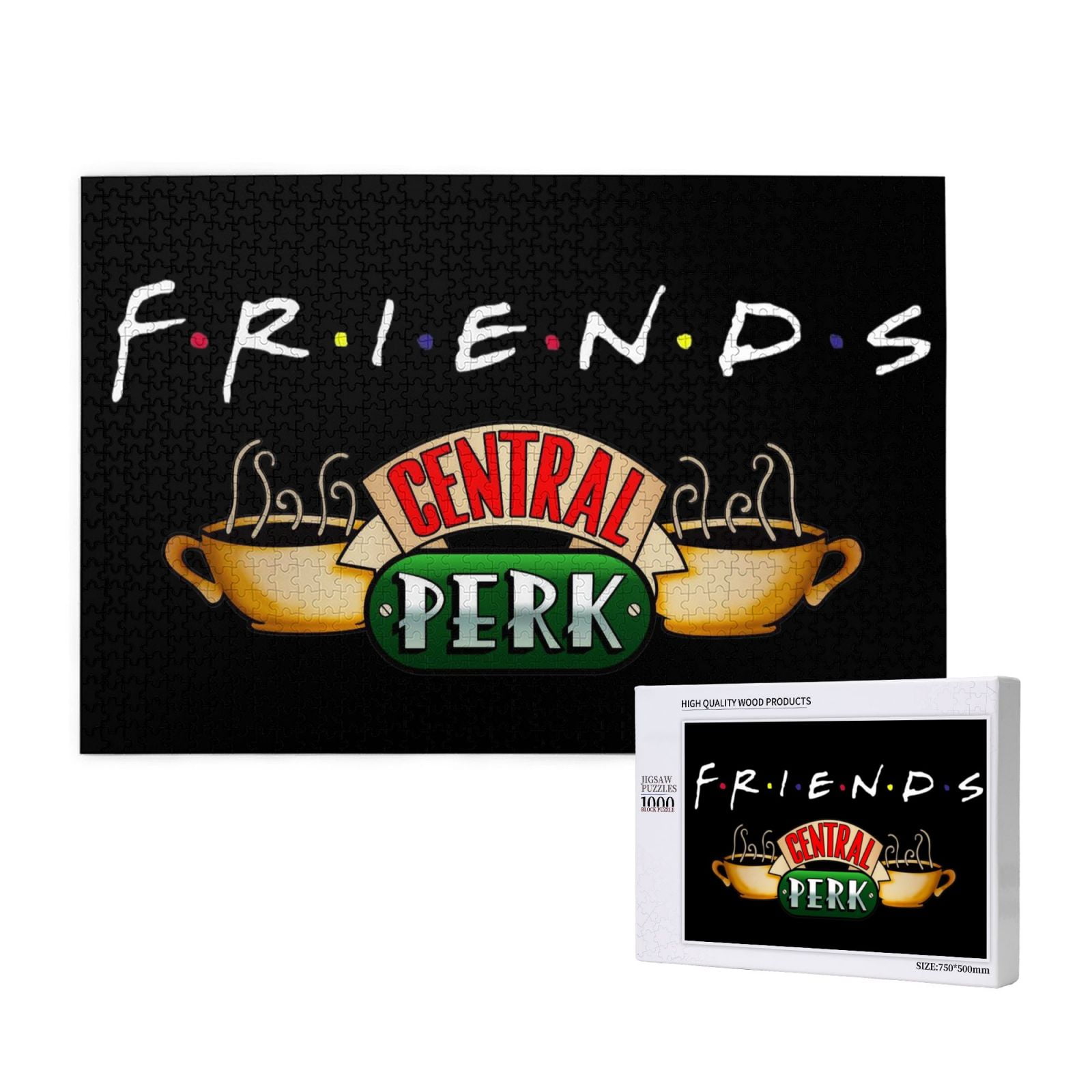 海外ドラマ　FRIENDS フレンズ　ジグソーパズル 海外ドラマ FRIENDS フレンズ ジグソーパズル フレンズ 木製