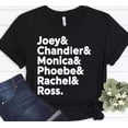thumbnail image 1 of Friends Tv Show Friends Cast Name, Friends Name List, Friends Names T-Shirt Unisex S-5XL Hot Trending Shirt, Vintage Birthday Gift, 1 of 3