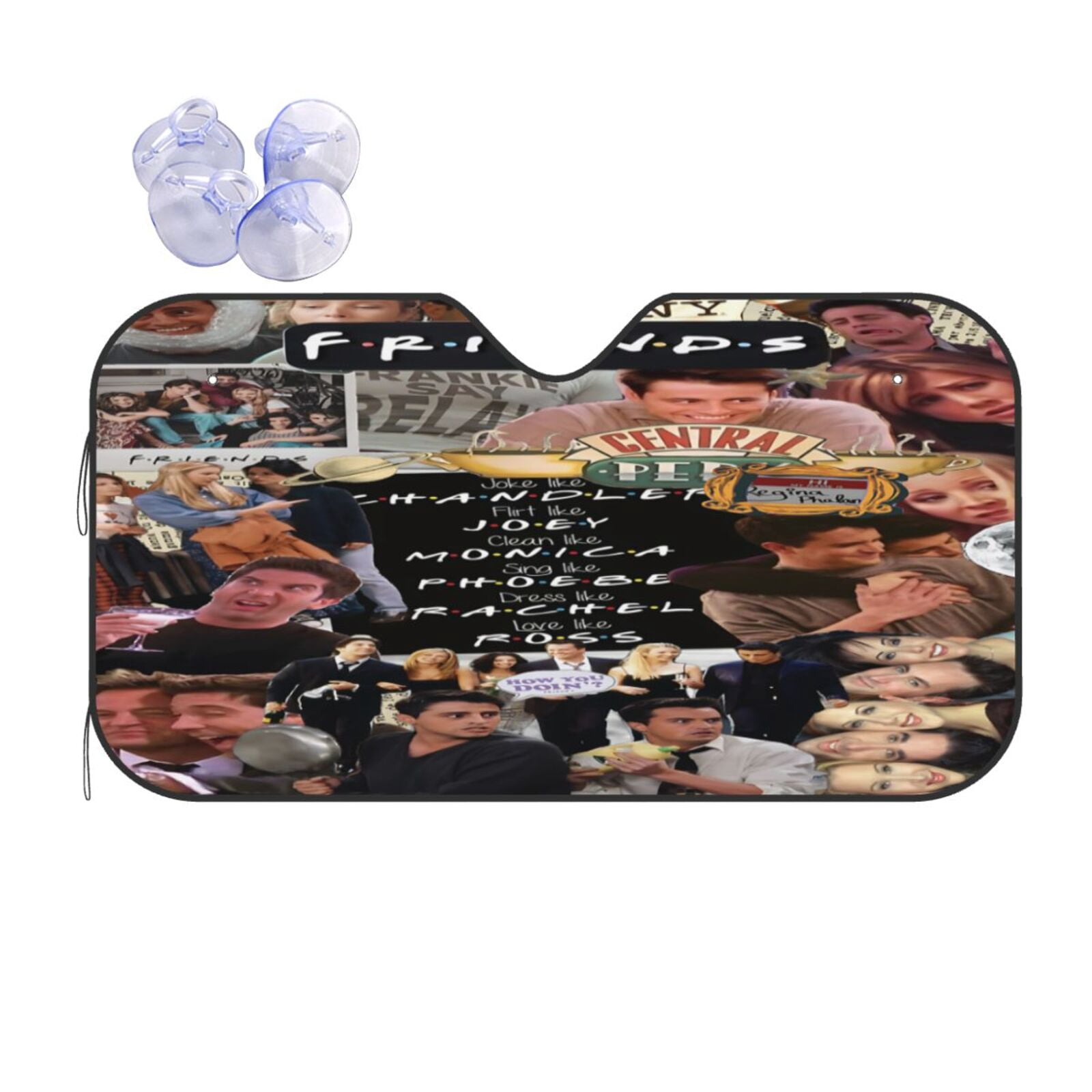Friends Tv Show Windshield Sun Shade Front Protector Folding Car Sun ...
