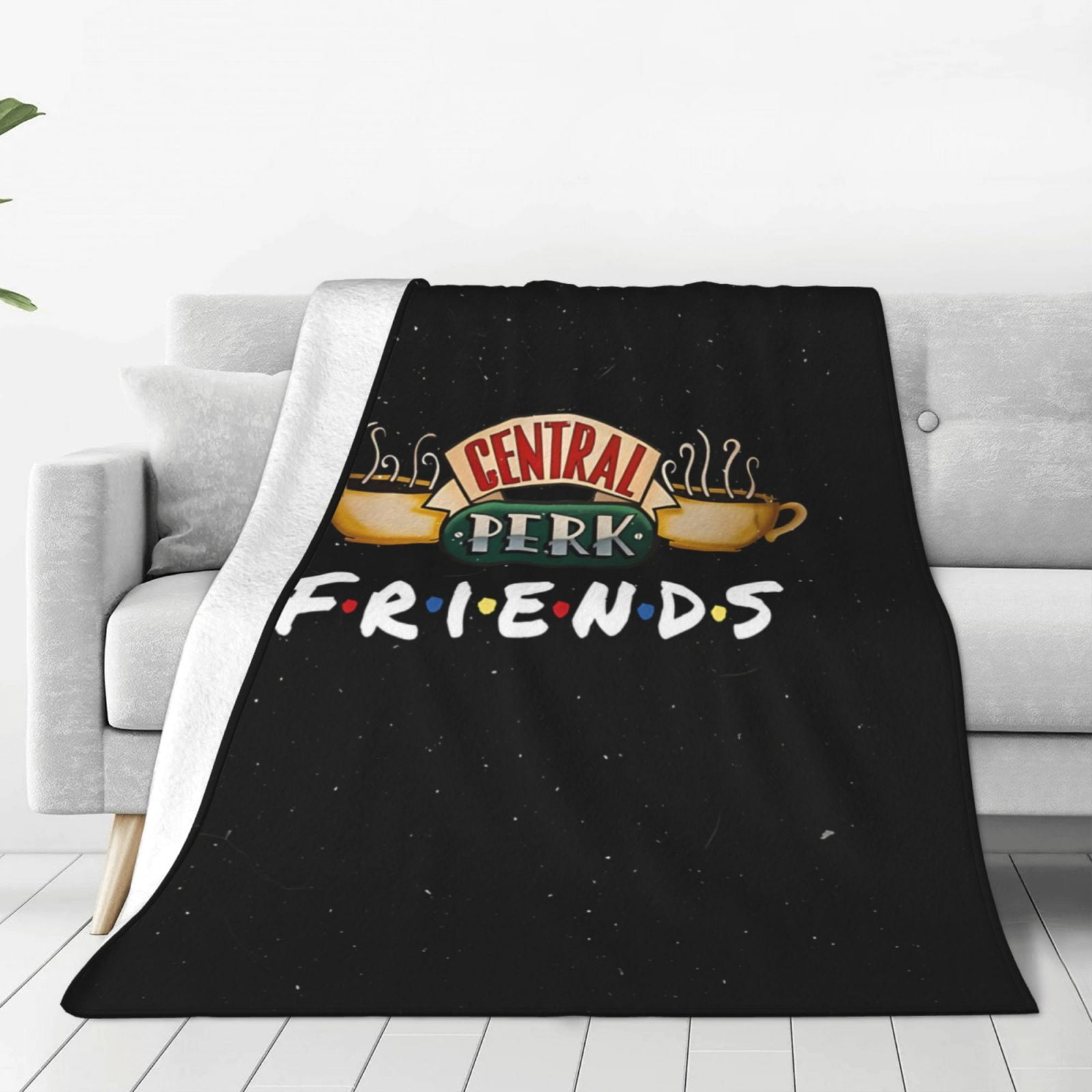 Friends Tv Shows Blanket Anime Flannel Throw Blanket Warm Soft For