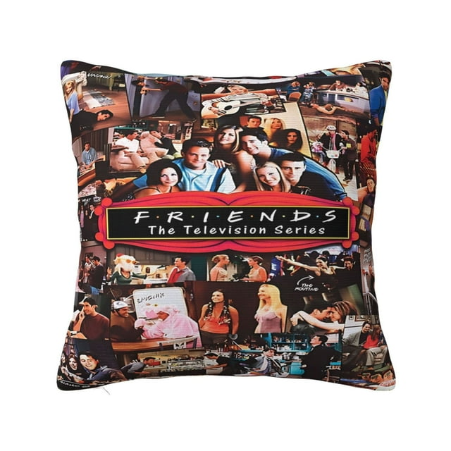 Friends Tv Shows Throw Pillow Covers For Couch Sofa Cute Lovers Pillow