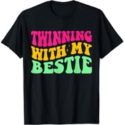 Friends Twinning With My Bestie Spirit Week Girls Twins Day T-Shirt