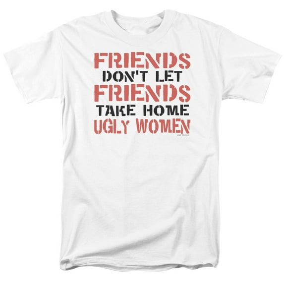 - Friends...Ugly Women - Short Sleeve Shirt - XXX-Large