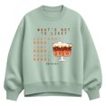 thumbnail image 1 of Friends - What's Not To Like Parfait Women's Oversized Fleece Crew Sweatshirt, 1 of 3