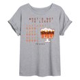 thumbnail image 1 of Friends - Whats Not To Like Parfait - Juniors Ideal Flowy Muscle T-Shirt, 1 of 5