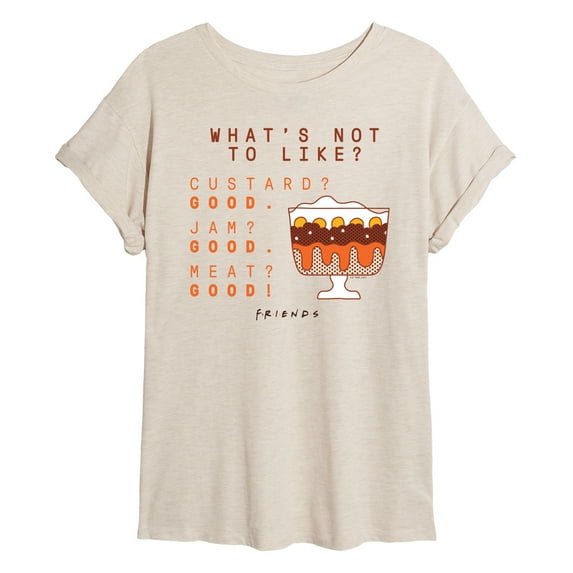 Friends - Whats Not To Like Parfait - Juniors Ideal Flowy Muscle T-Shirt