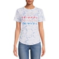 thumbnail image 1 of Friends Women's Fireworks T-Shirt with Short Sleeves, 1 of 5