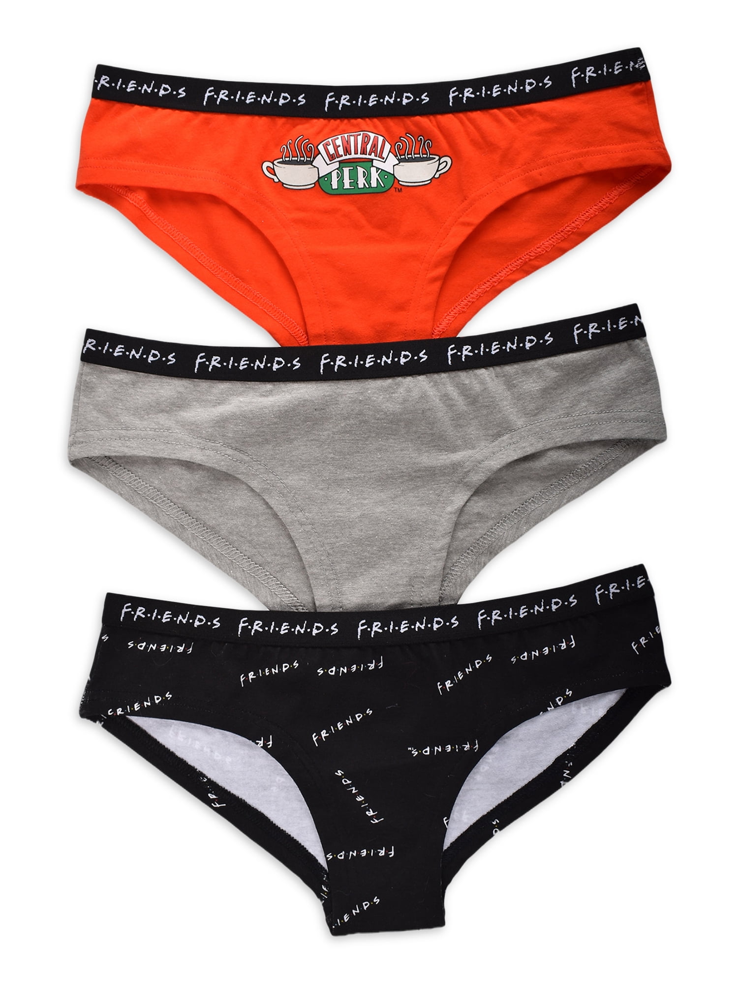 Friends Women's Hipster Panties, 3 Pack