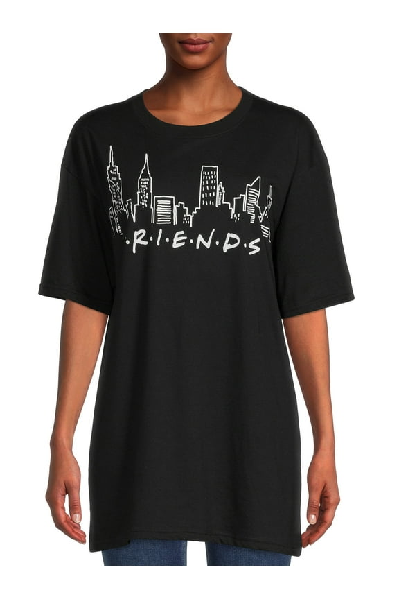 Friends Women's Juniors Short Sleeve Graphic Tee