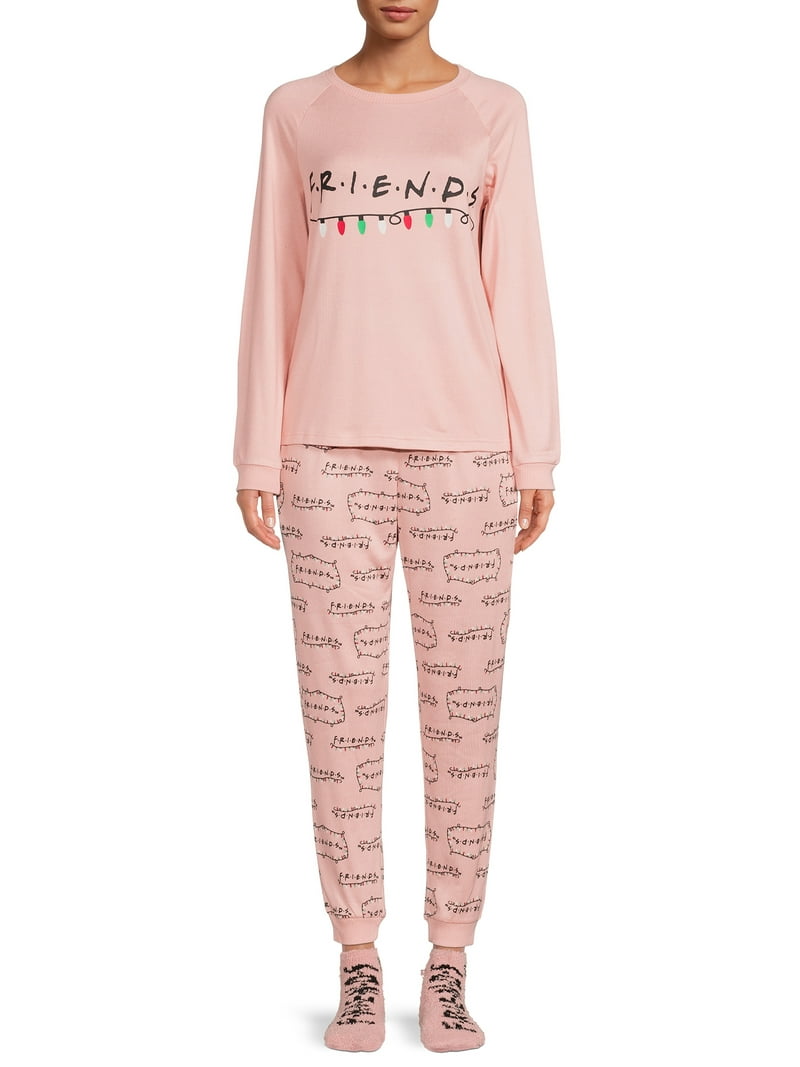 Pajama Pants Friends Pajamas Set Christmas Friends Christmas