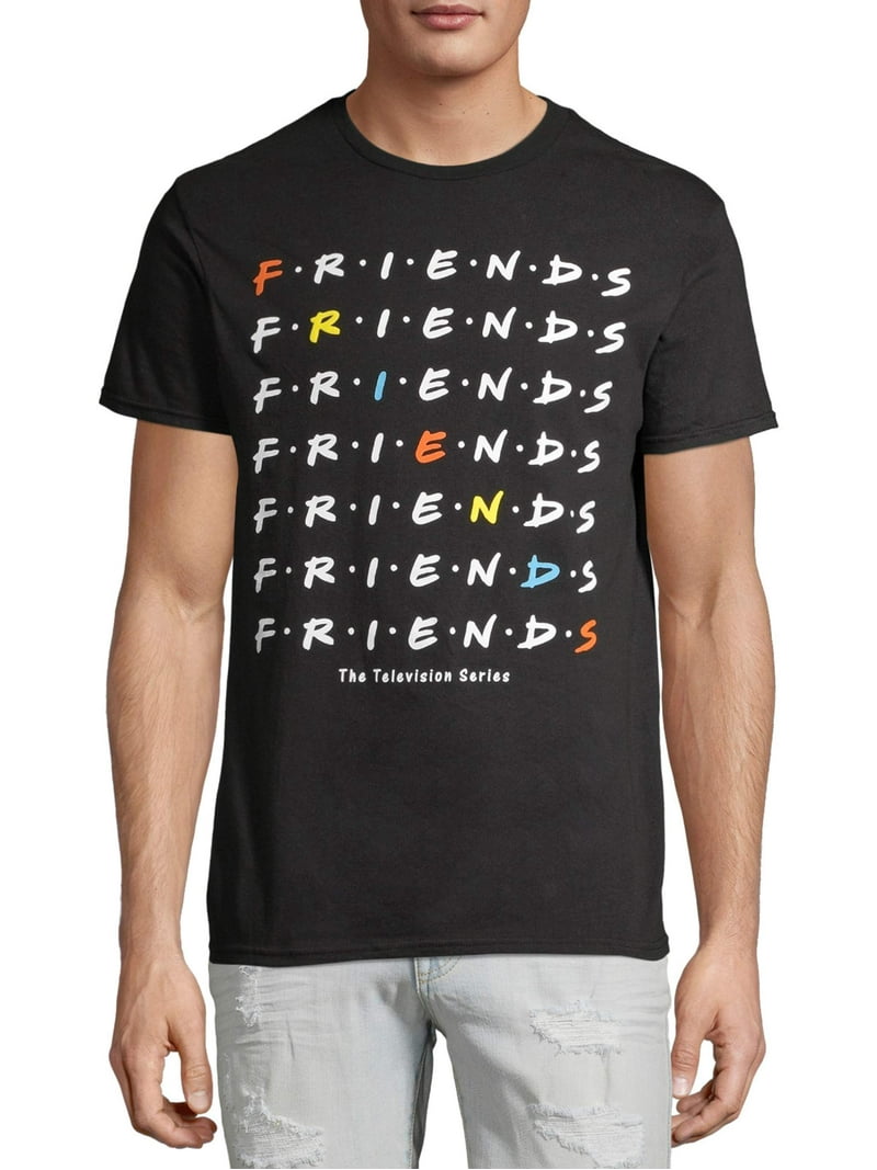Friends Word Search Men's and Big Men's Graphic T-Shirt - Walmart.com