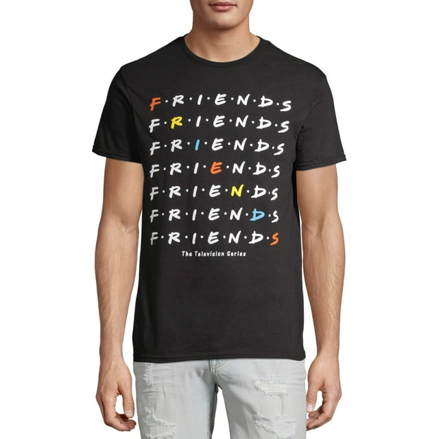 Friends Word Search Men's and Big Men's Graphic T-Shirt - Walmart.com