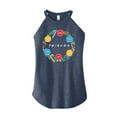 thumbnail image 1 of Friends - Wreath - Juniors High Neck Tank Top, 1 of 4