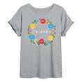 thumbnail image 1 of Friends - Wreath - Women's Oversized T-Shirt, 1 of 4