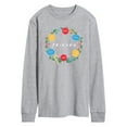 thumbnail image 1 of Friends - Wreath - Men's Long Sleeve T-Shirt, 1 of 5