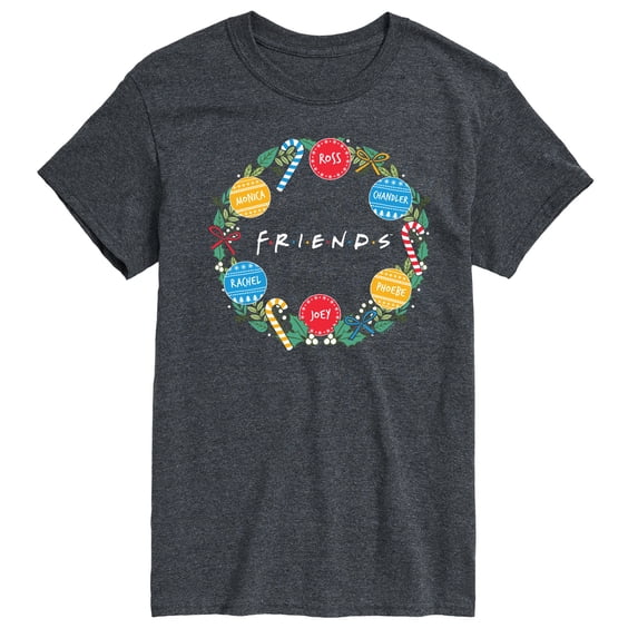 Friends - Wreath - Men's Short Sleeve Graphic T-Shirt