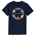 thumbnail image 1 of Friends - Wreath - Men's Short Sleeve Graphic T-Shirt, 1 of 5