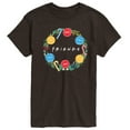 thumbnail image 1 of Friends - Wreath - Men's Short Sleeve Graphic T-Shirt, 1 of 4