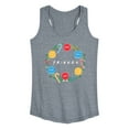 thumbnail image 1 of Friends - Wreath - Women's Racerback Tank Top, 1 of 4