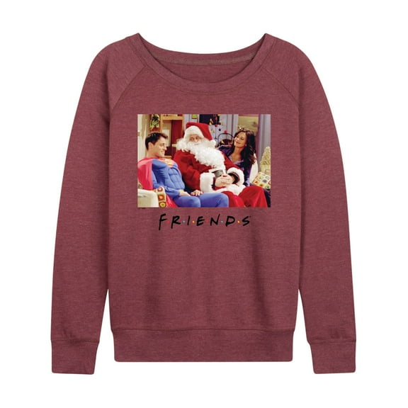 Friends - Xmas Costumes - Women's French Terry Long Sleeve Pullover