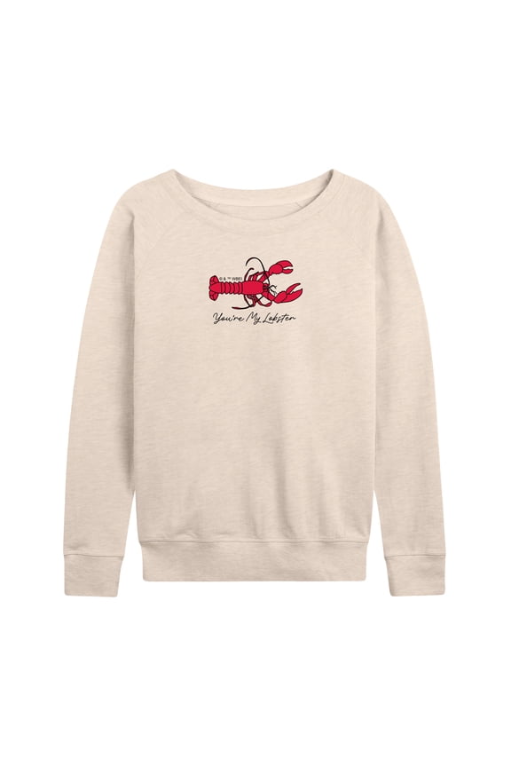- You're My Lobster - Women's French Terry Long Sleeve Pullover
