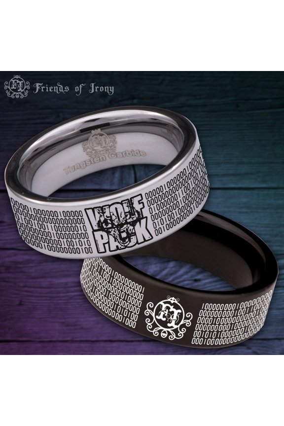 FOI Wolf Pack Style 2 Tungsten Carbide Ring