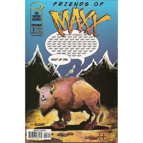 Friends of Maxx #3 VF ; Image Comic Book