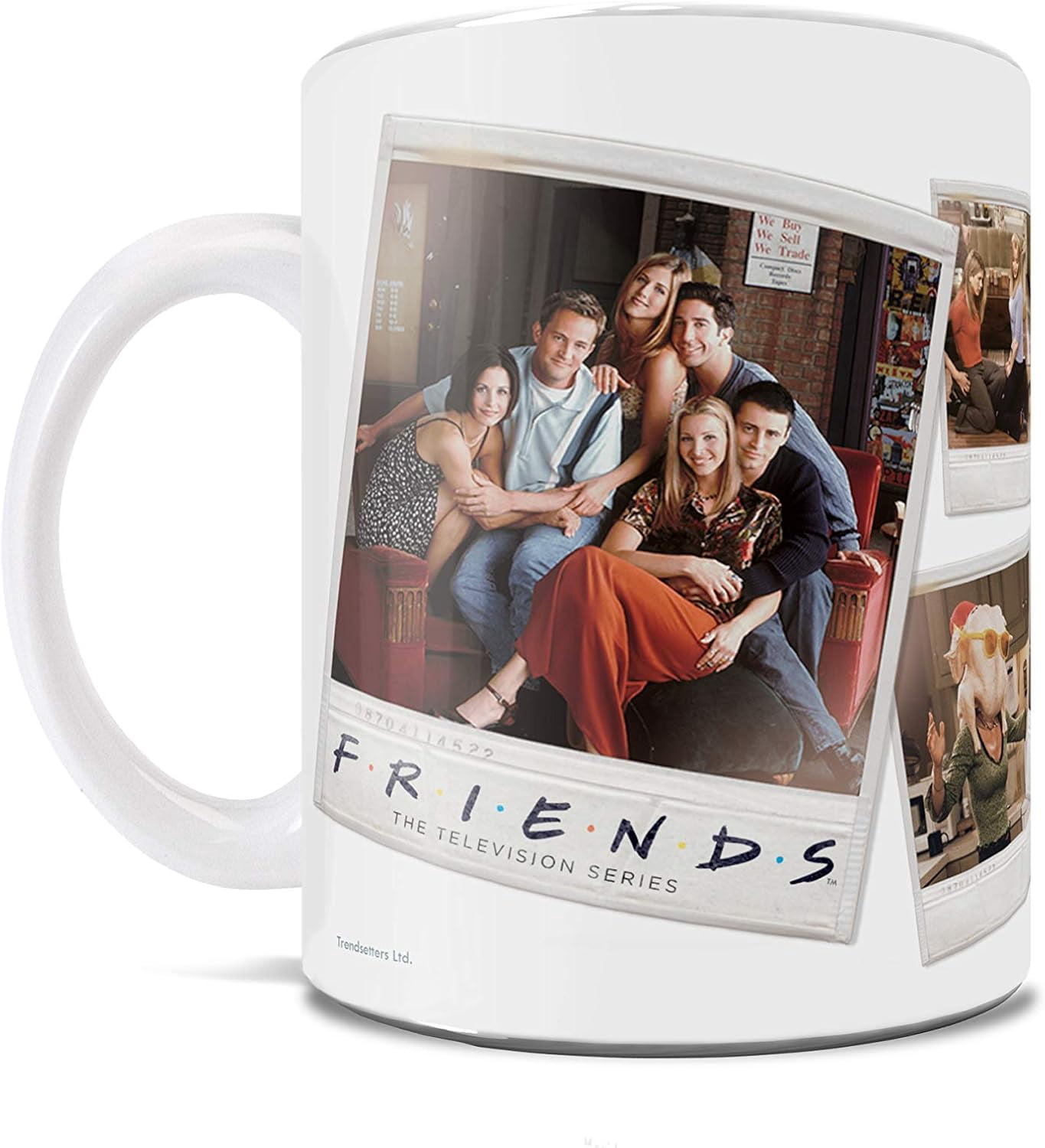 Official Friends Merchandise Friends 25th Anniversary Official Mug - 11 Oz  White Ceramic Coffee Mug With Show References, Collectible Gift Central  Perk Collectible Mug